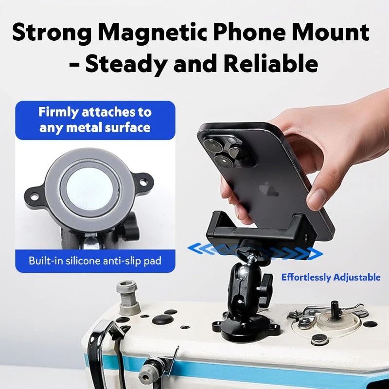Magnetic Sewing Phone Stand