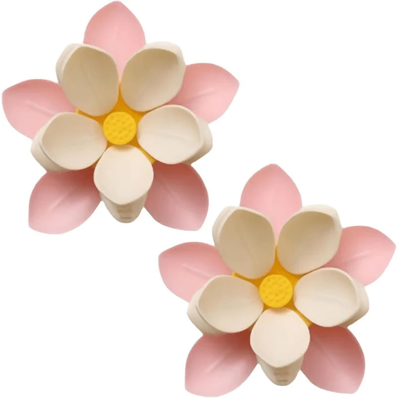 Flower-Shaped Magnetic Clip Refrigerator Magnet