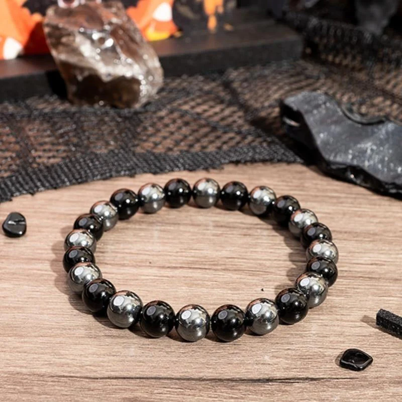 Tourmaline & Hematite Energy Bracelet