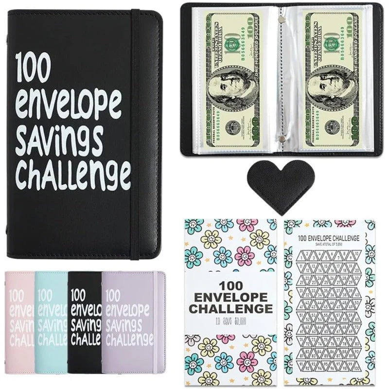 100 Envelope Challenge Savings Binder
