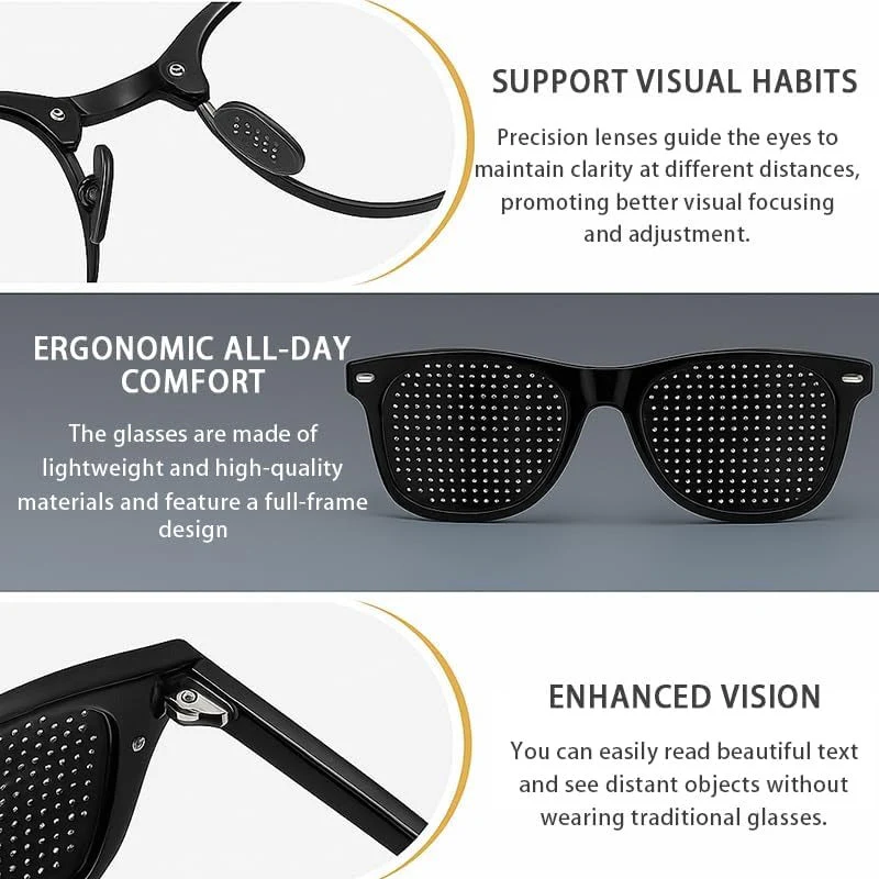 Pinhole Vision Trainer Glasses