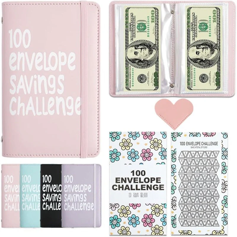 100 Envelope Challenge Savings Binder