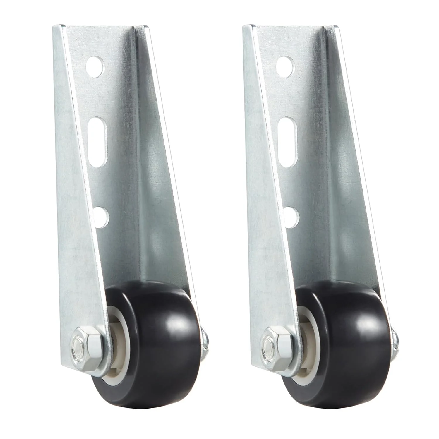 Low-Profile Side-Mount Caster Wheels for Furniture