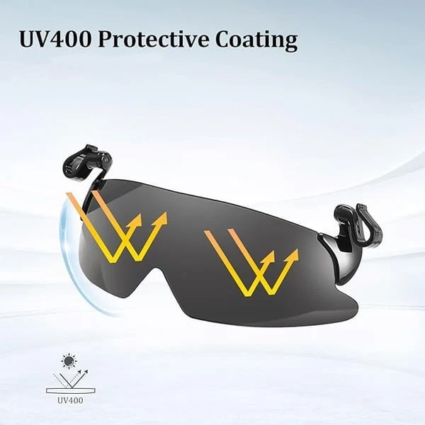 2025 New Polarized Clip Cap Sunglasses