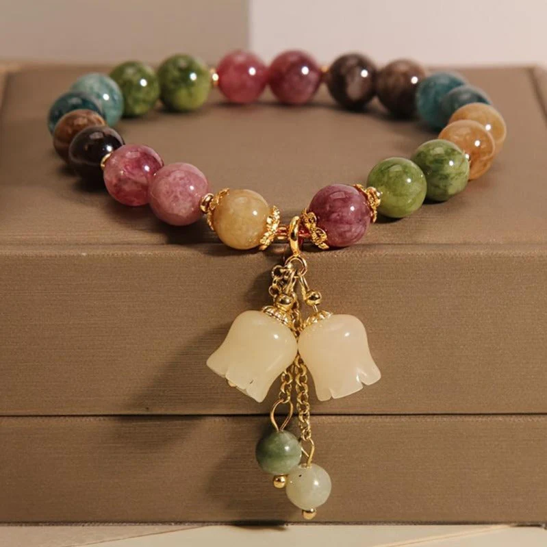 Tourmaline Charm Bracelet