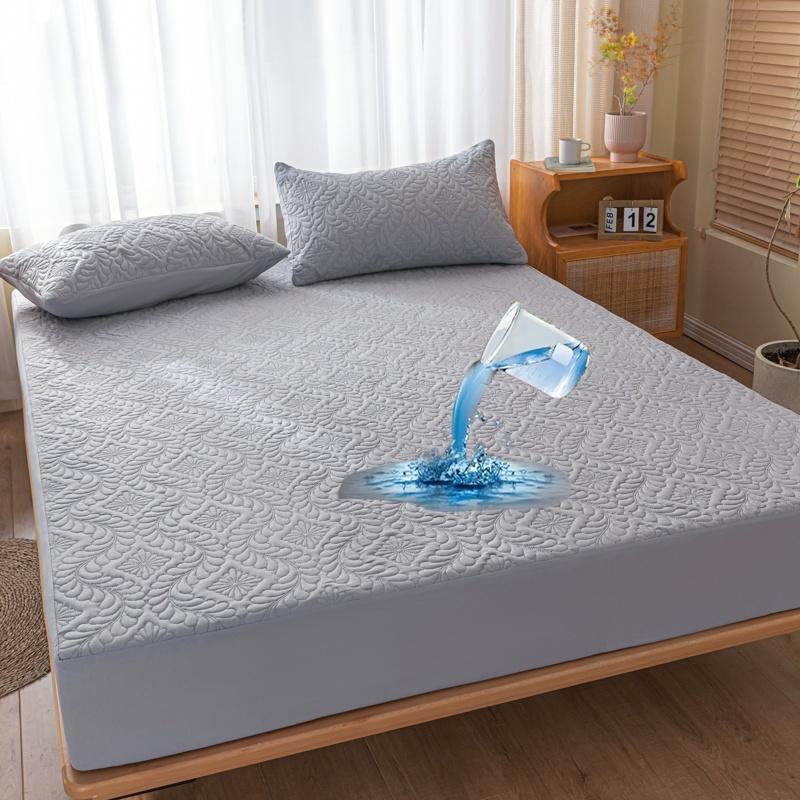 Triple-Layer Waterproof Quilted Mattress Protector