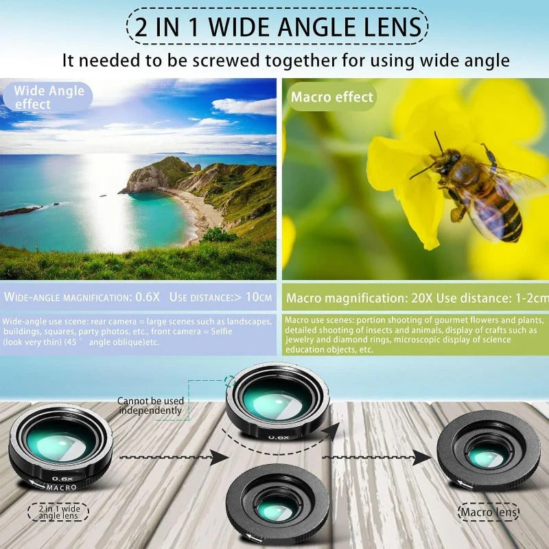 ClariScope HD Phone Camera Lens Kit