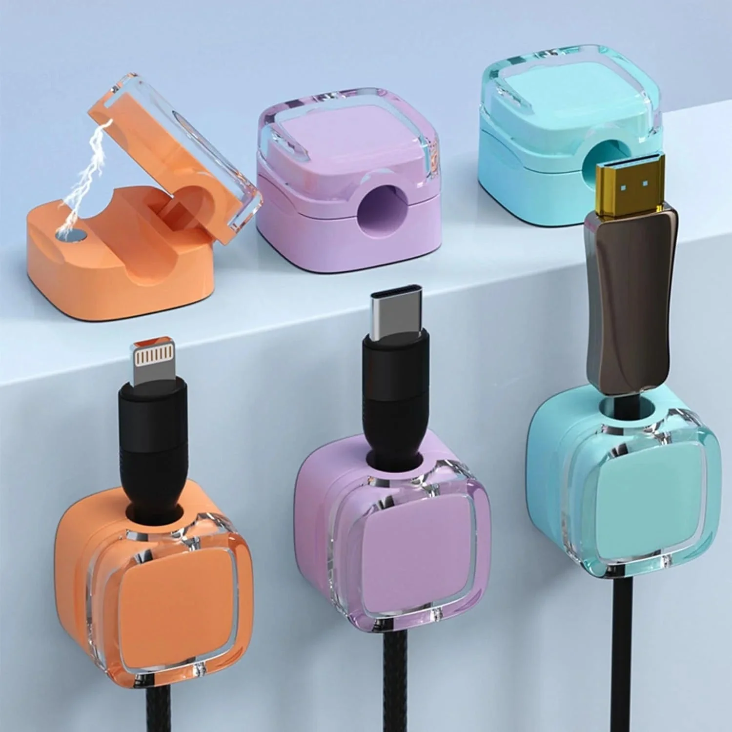 Magnetic Cable Organizer Clips