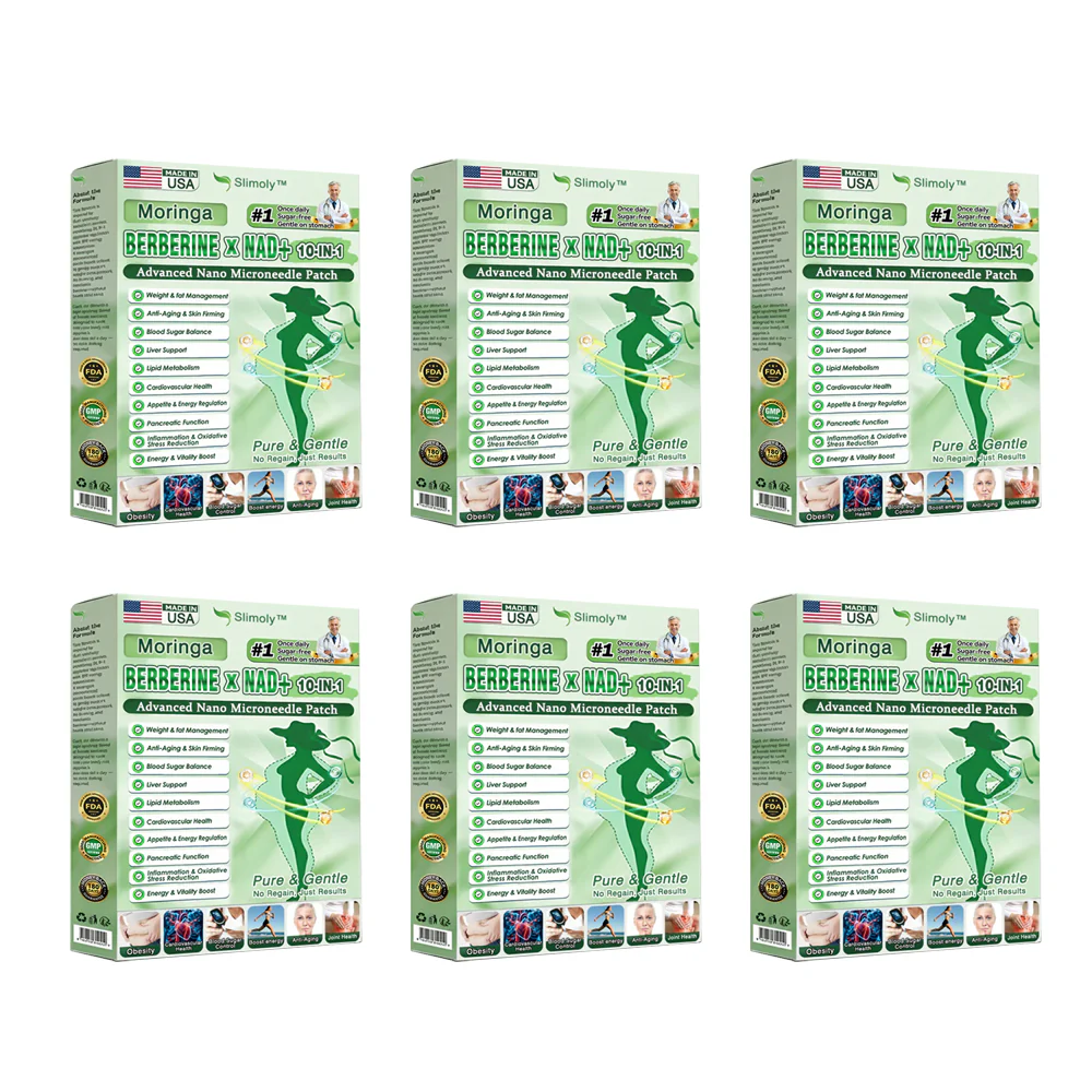 🔥🔥Moringa & Berberine 10-IN-1 Advanced Nano Microneedle Patch🎉New Year Special: Buy 5 Get 5 Free - Lose up to 132 lbs