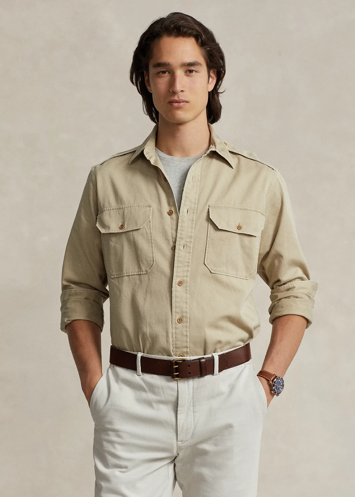 Classic Fit Twill Workshirt