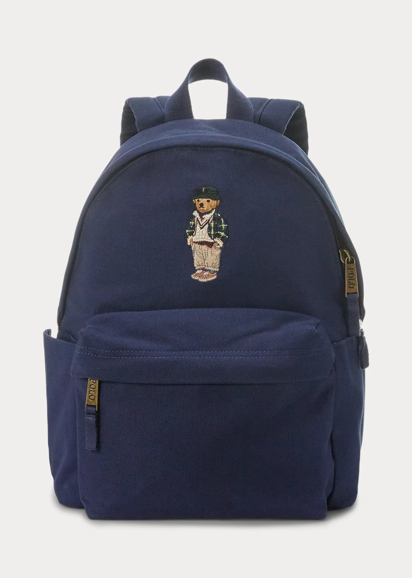Polo Bear Canvas Backpack