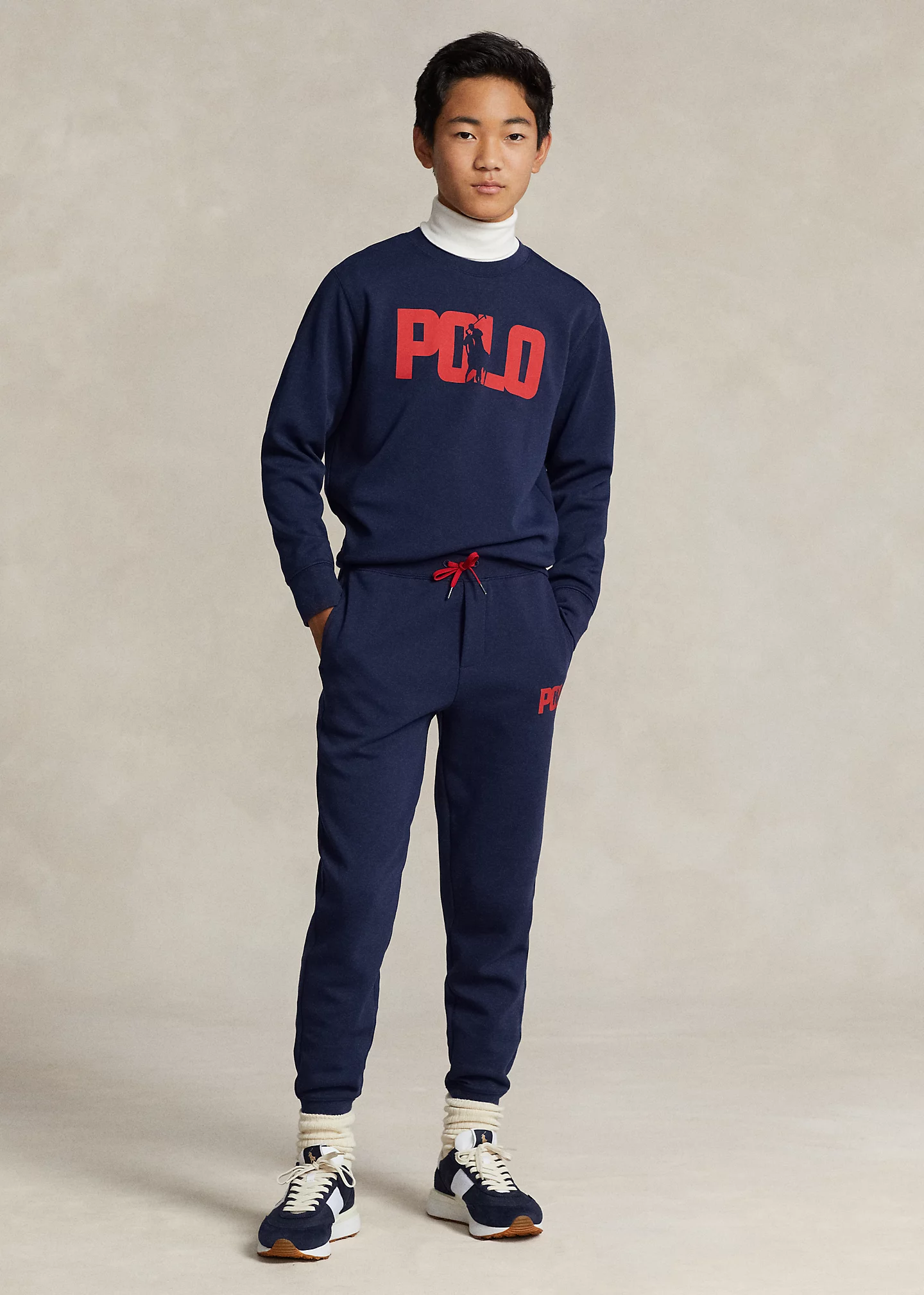 Big Pony Logo Double-Knit Jogger Pant