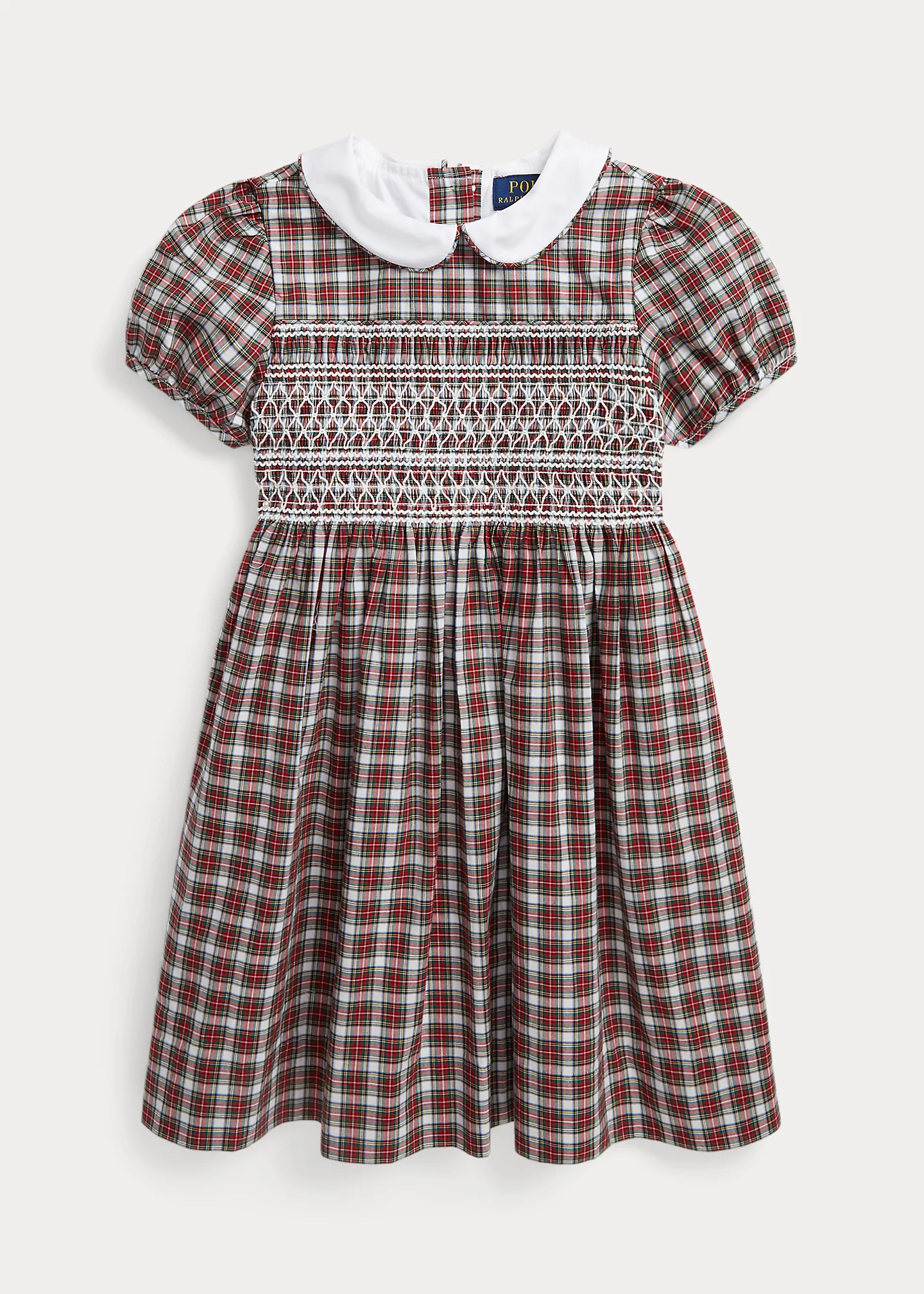Plaid Cotton Poplin Dress & Bloomer