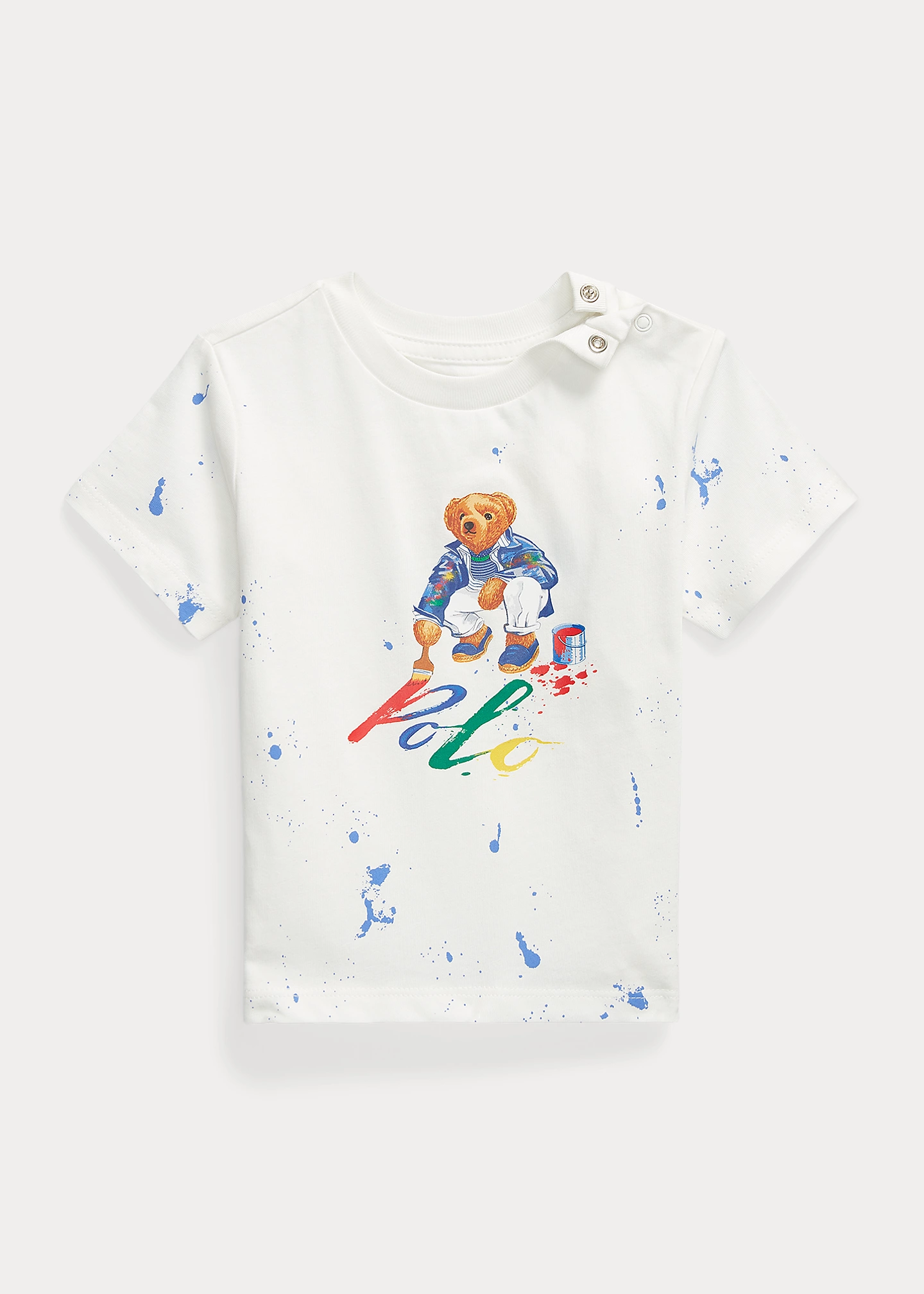 Polo Bear Cotton Jersey Tee