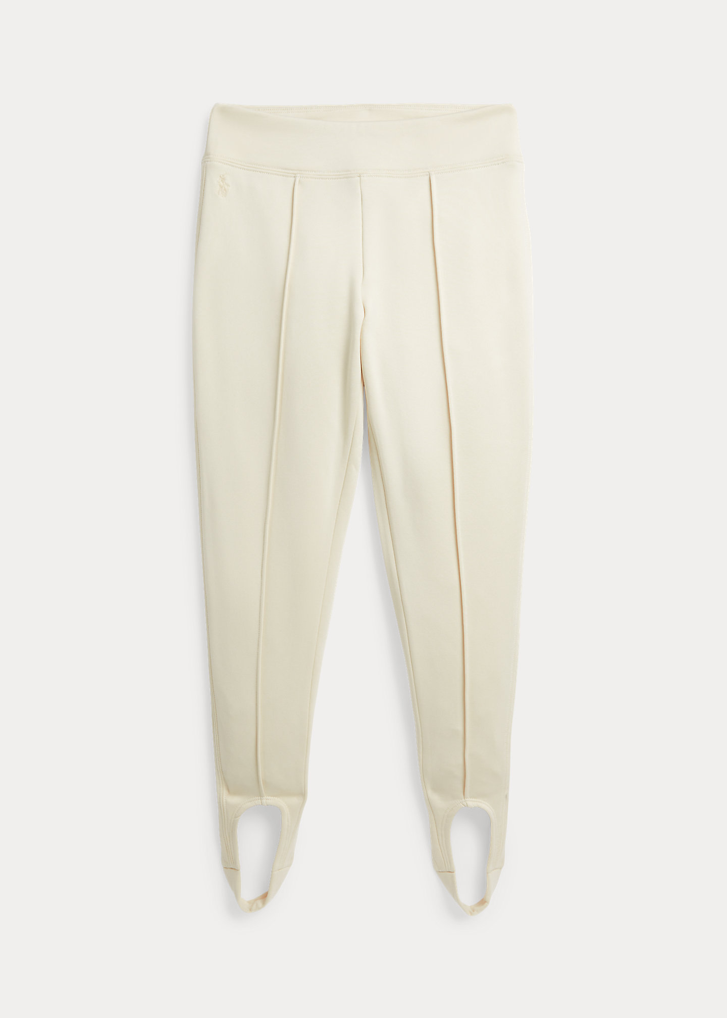 Pintucked Stirrup Stretch Terry Legging