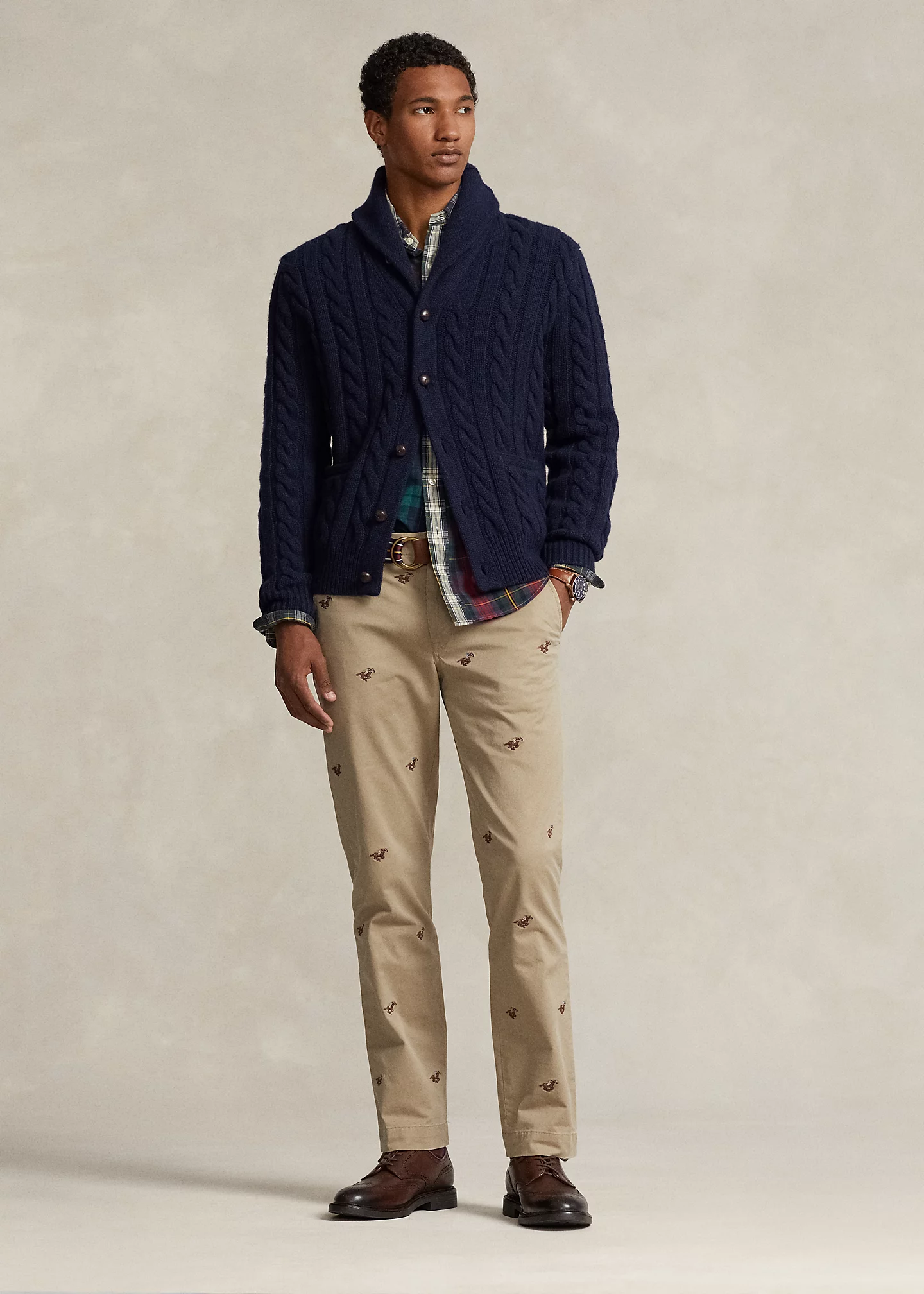 Stretch Straight Fit Chino Pant