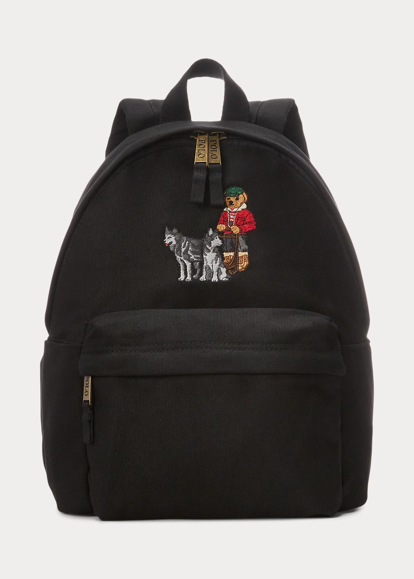 Polo Bear Canvas Backpack