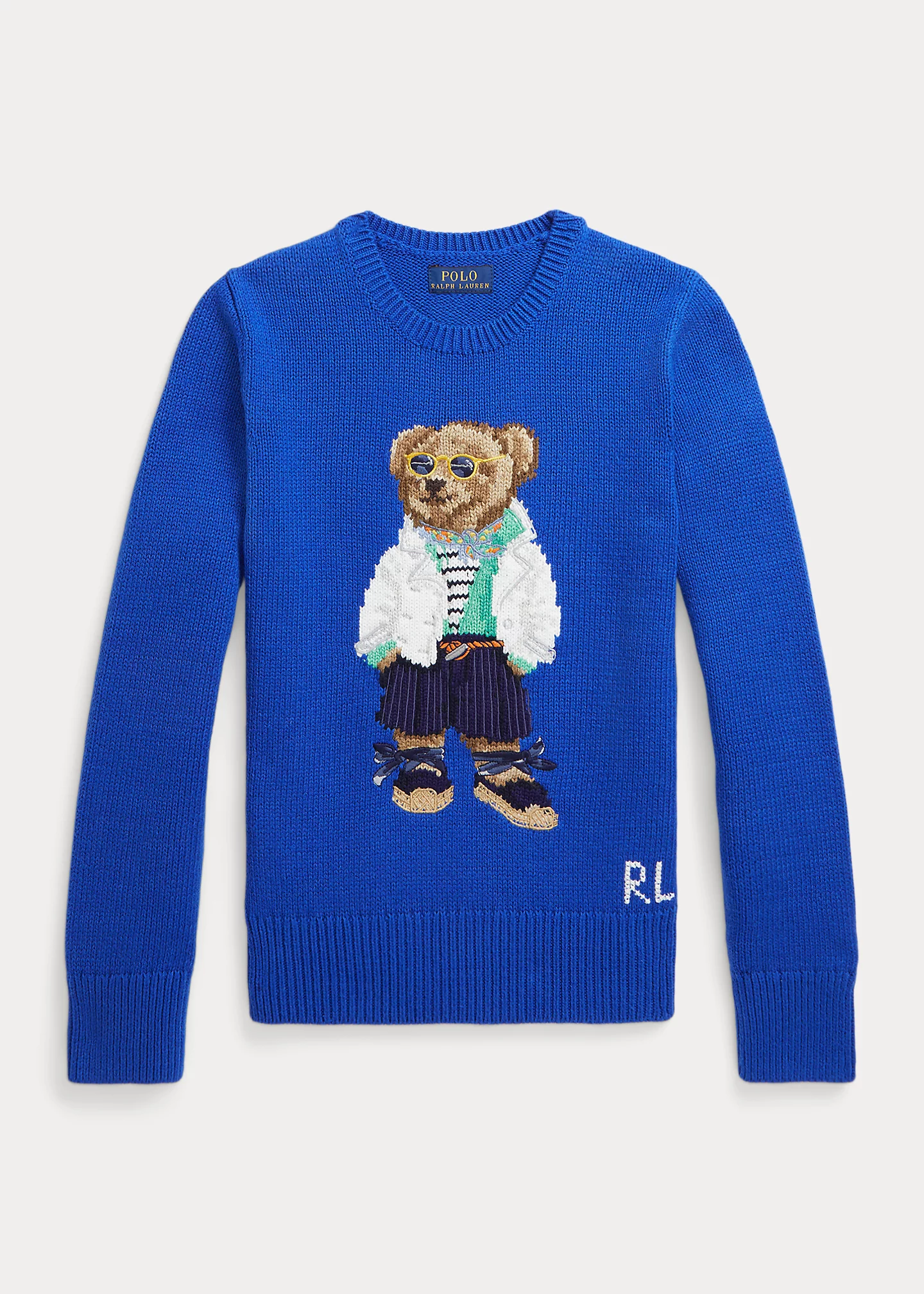 Polo Bear Cotton-Cashmere Sweater