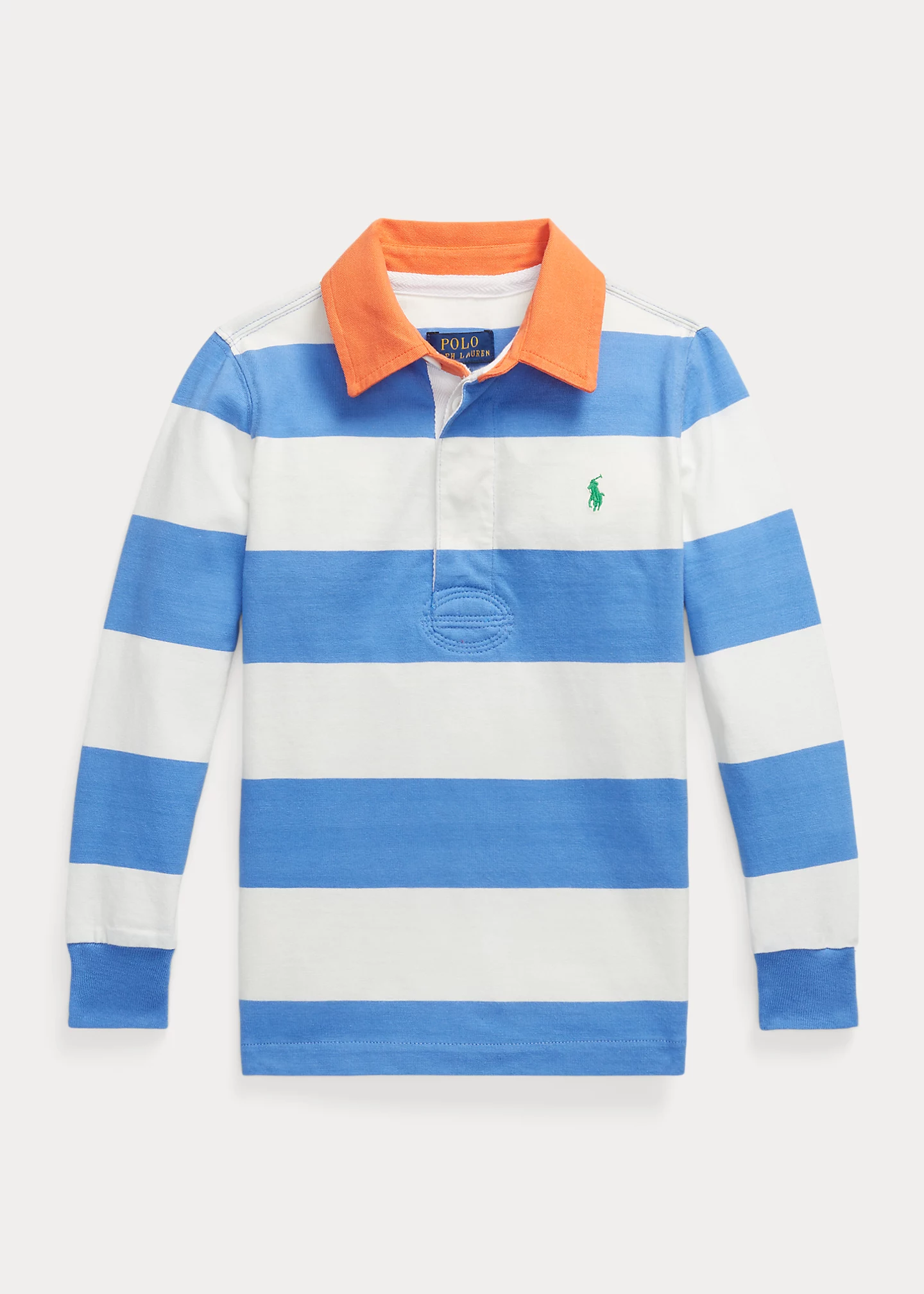 Striped Cotton Jersey Rugby Shirt