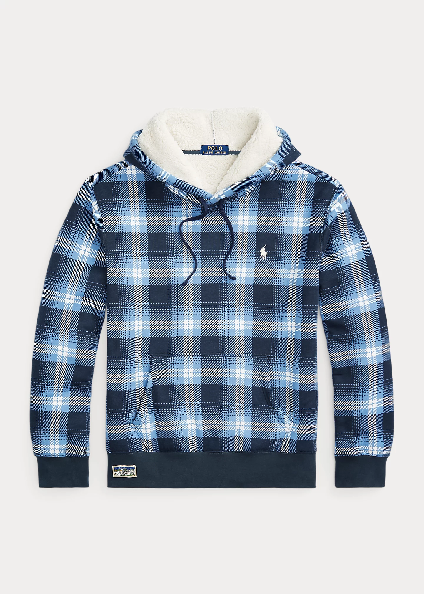 Plaid Fleece Hoodie