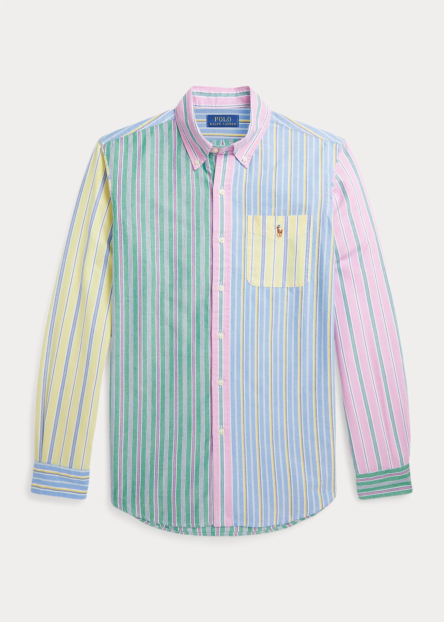 Classic Fit Striped Oxford Fun Shirt