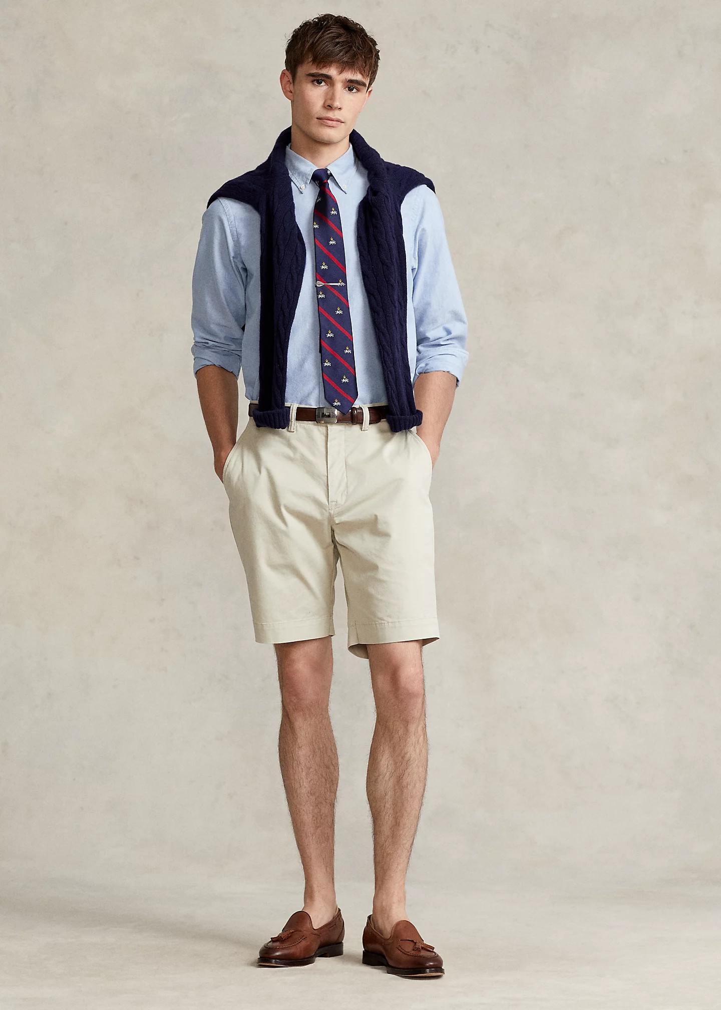 9-Inch Stretch Classic Fit Chino Short