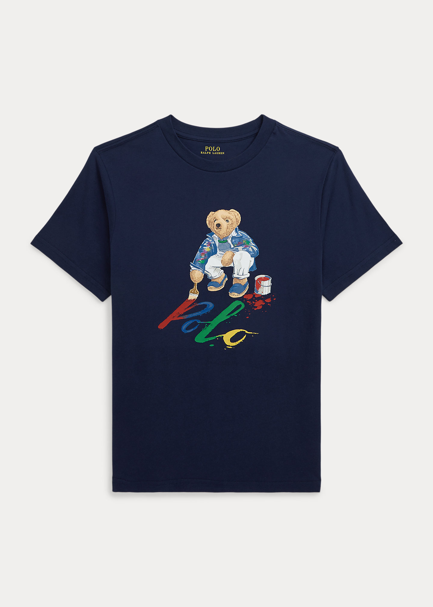 Polo Bear Cotton Jersey Tee