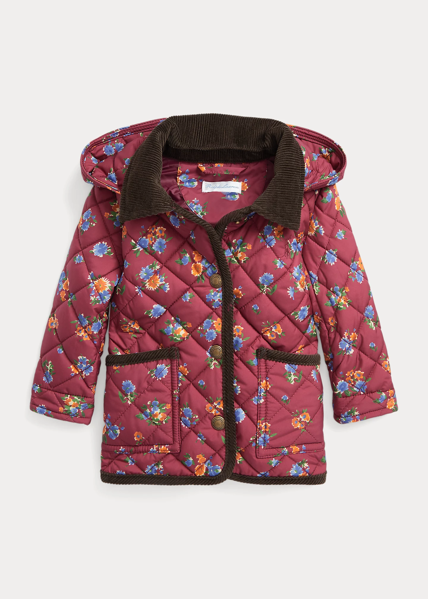 Floral Water-Repellent Barn Jacket