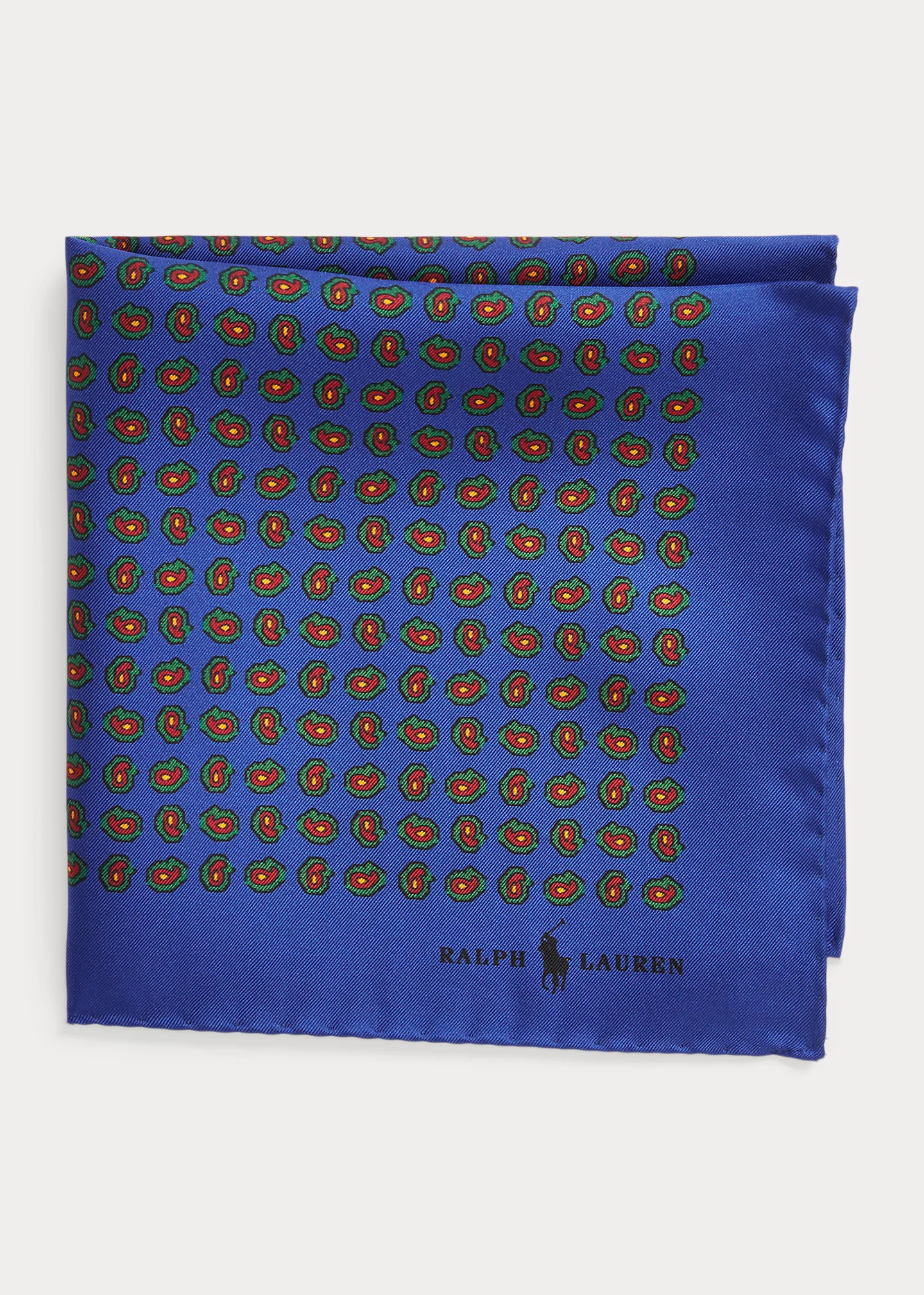 Neat Silk Foulard Pocket Square