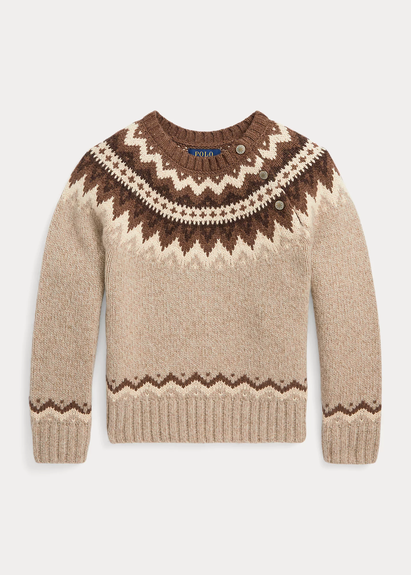 Fair Isle Wool-Blend Sweater