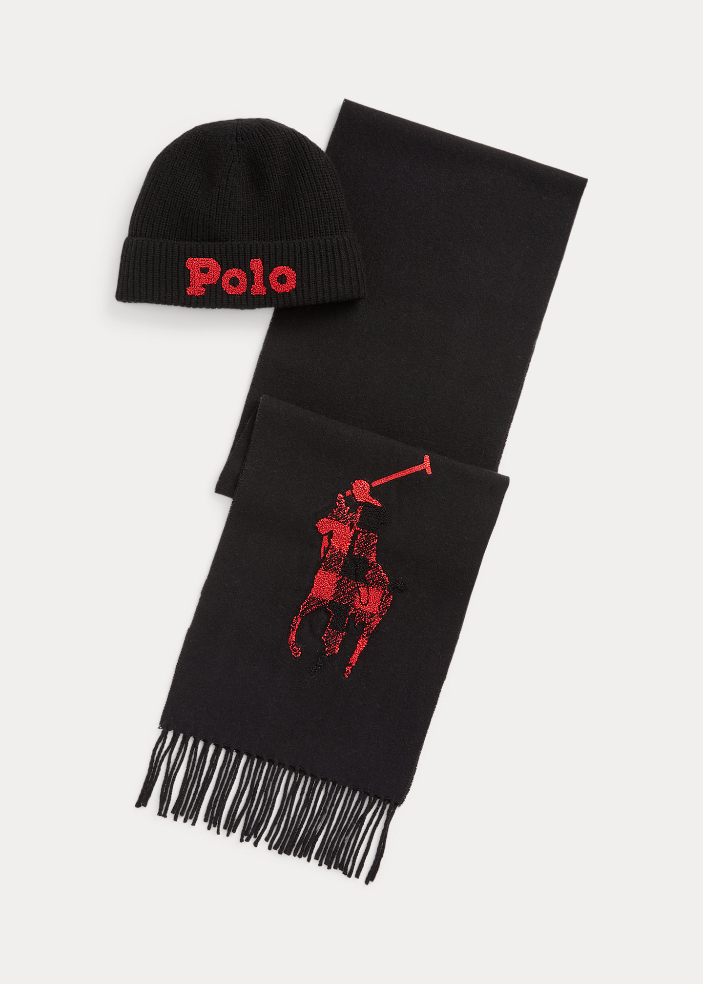Big Pony Beanie & Scarf Set