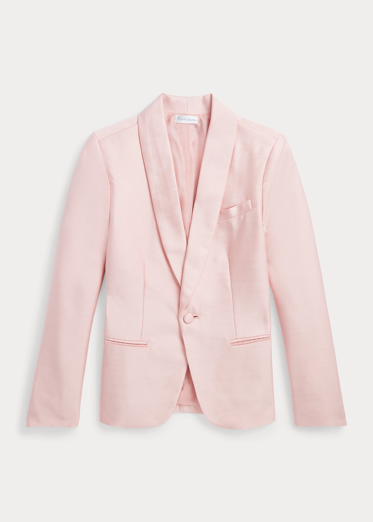 Stretch Faille Tuxedo Blazer