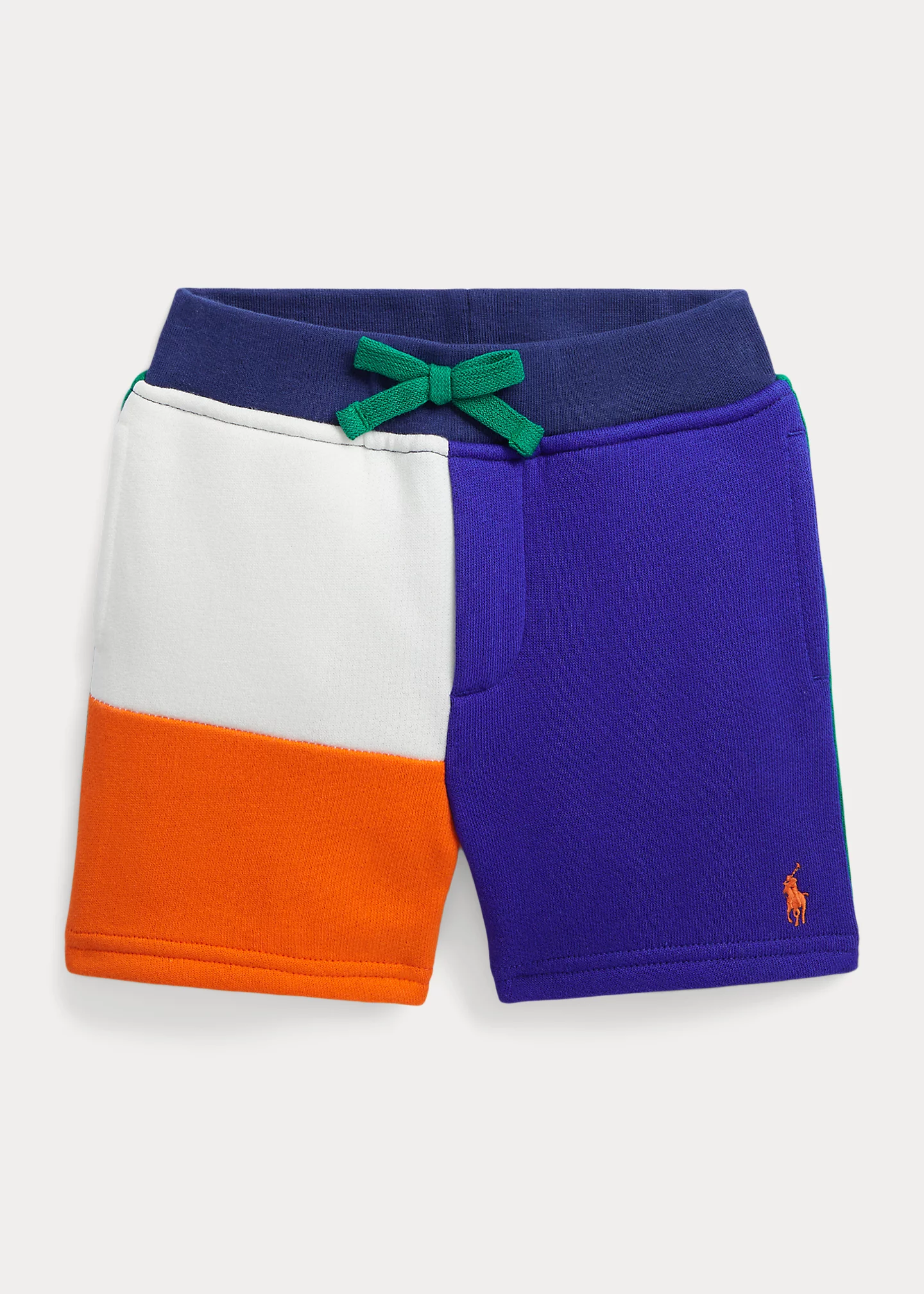 Color-Blocked Fleece Short