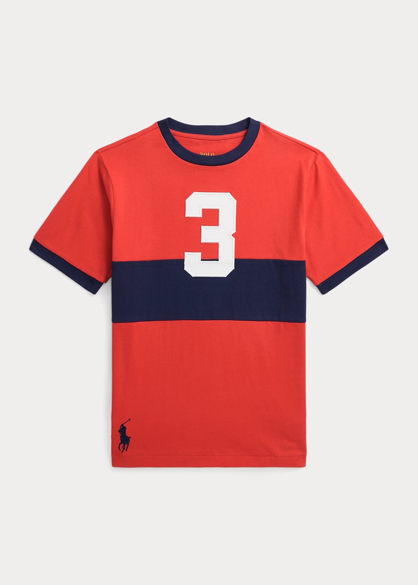 Striped Cotton Jersey Tee