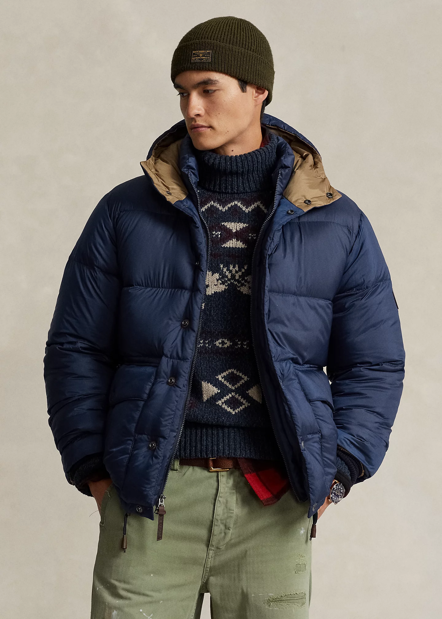 Water-Repellent Down Jacket