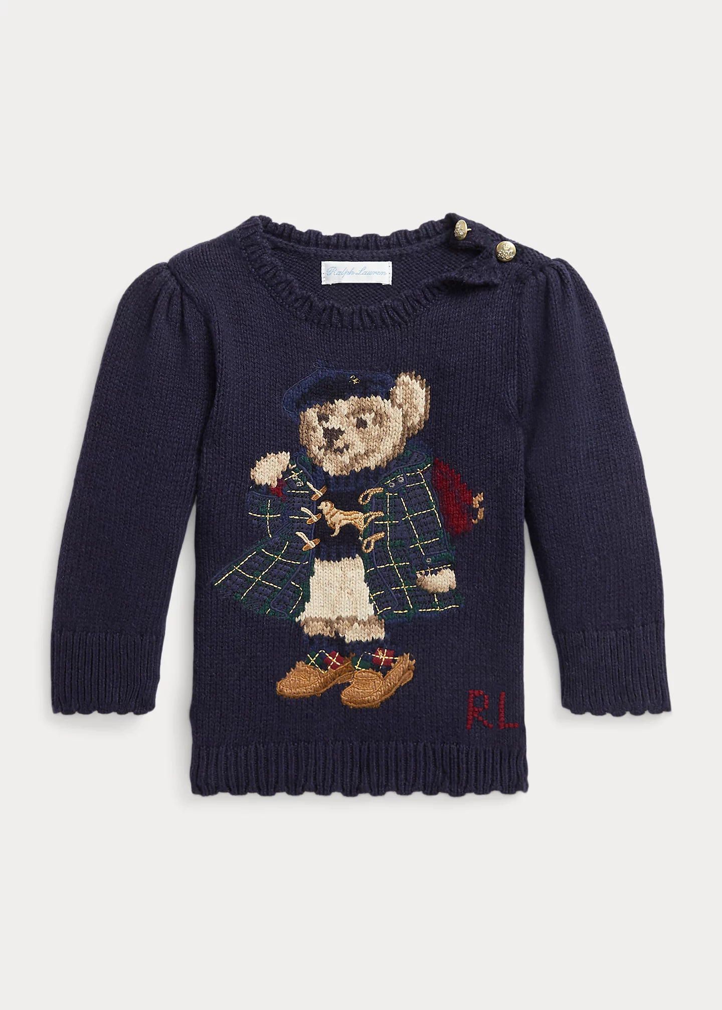 Polo Bear Cotton Sweater