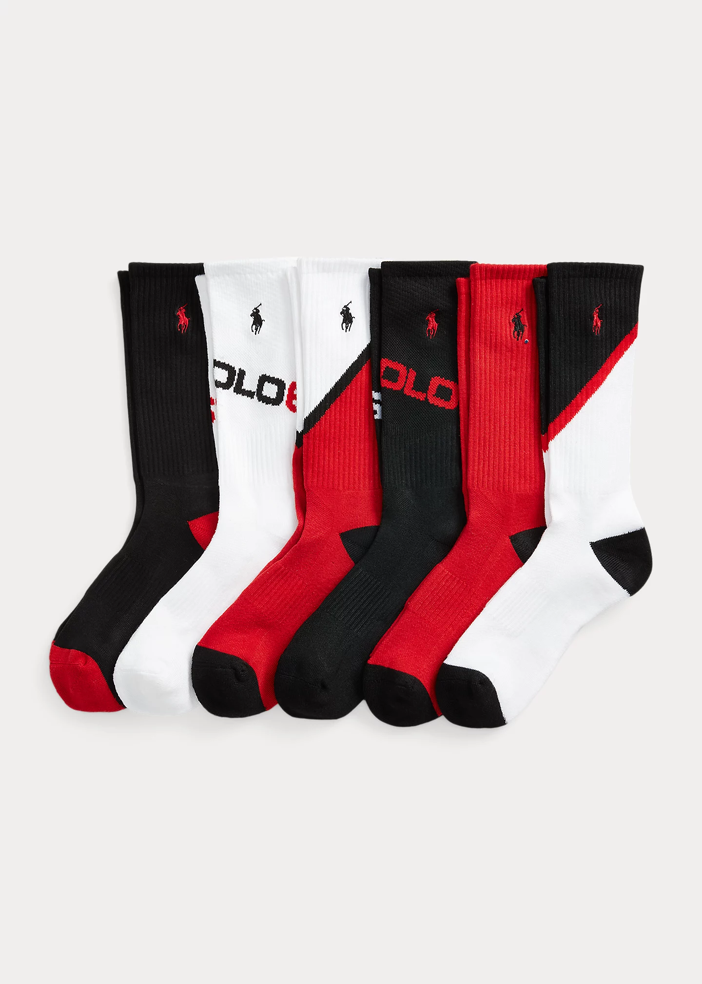 Racing Crew Sock 6-Pack