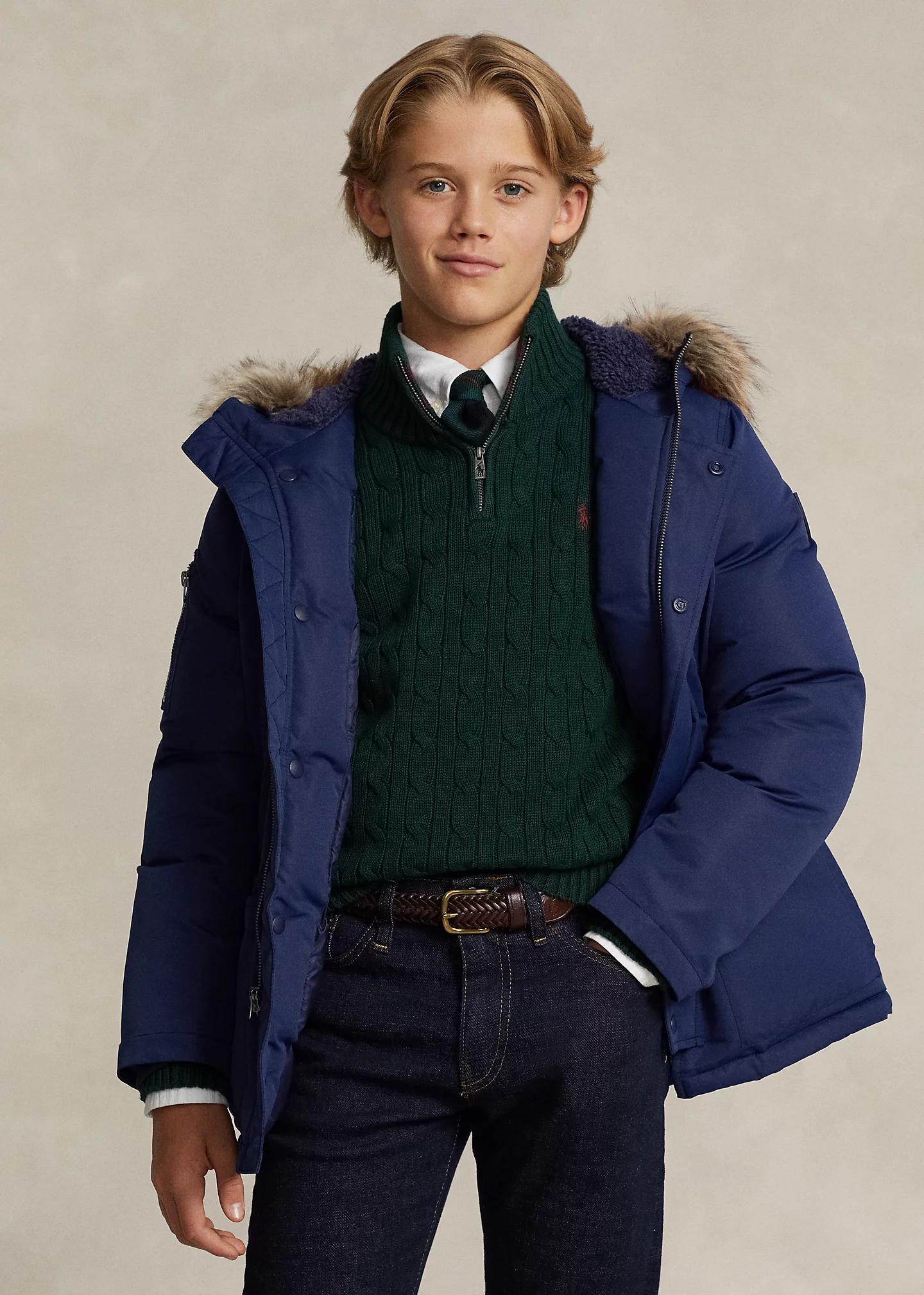 Water-Resistant Down Parka