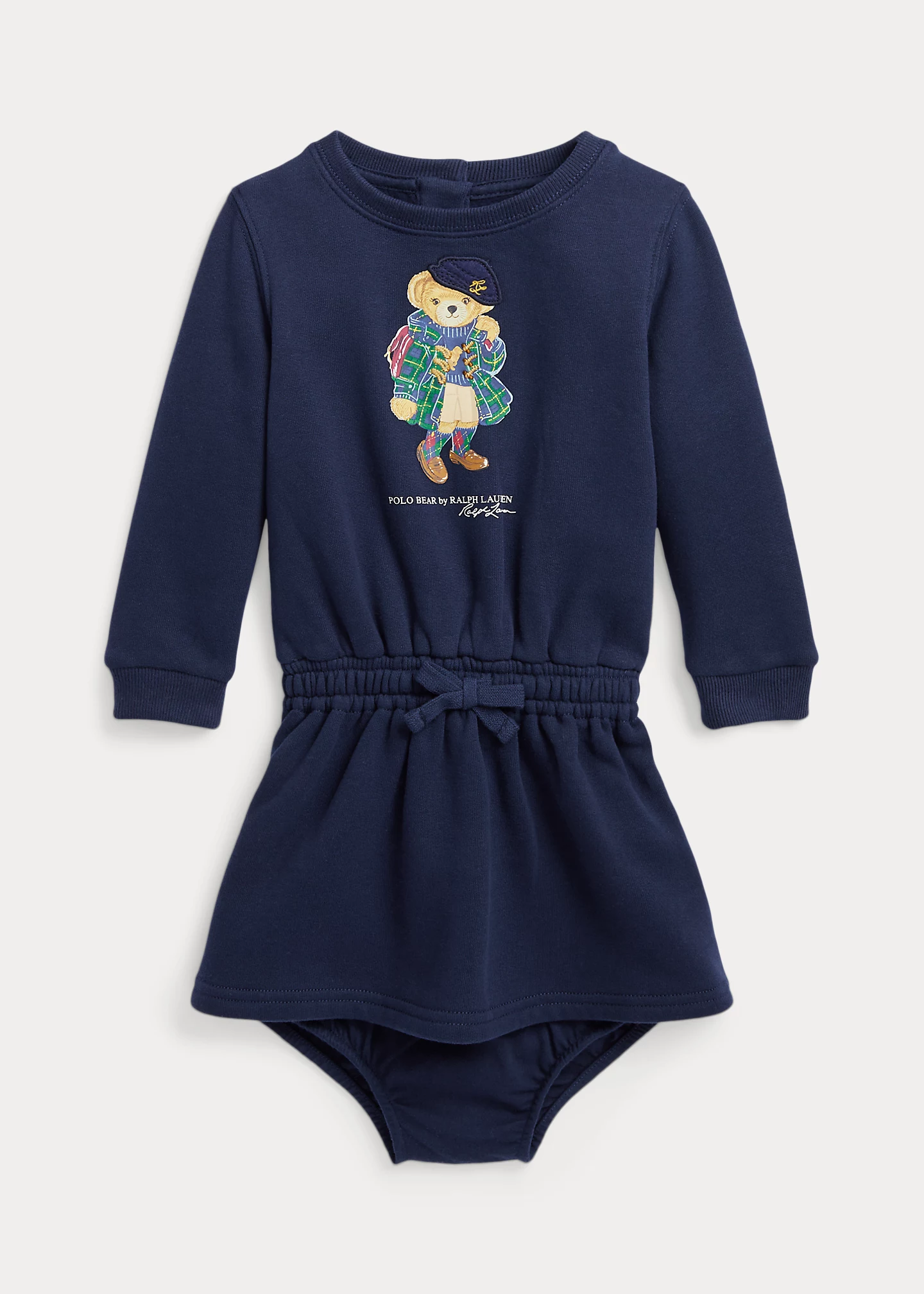 Polo Bear Fleece Dress & Bloomer