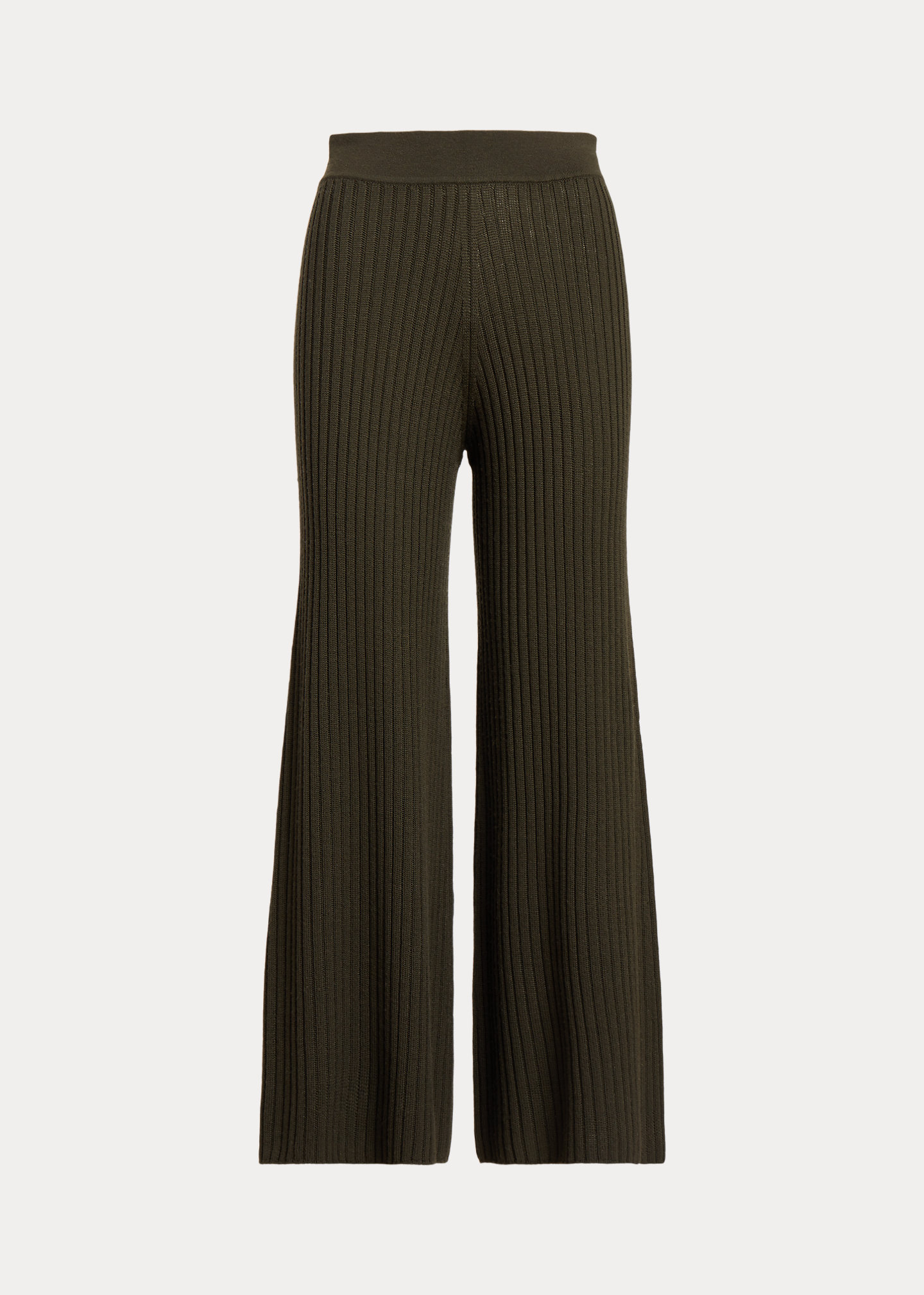 Merino Wool Wide-Leg Sweater Pant