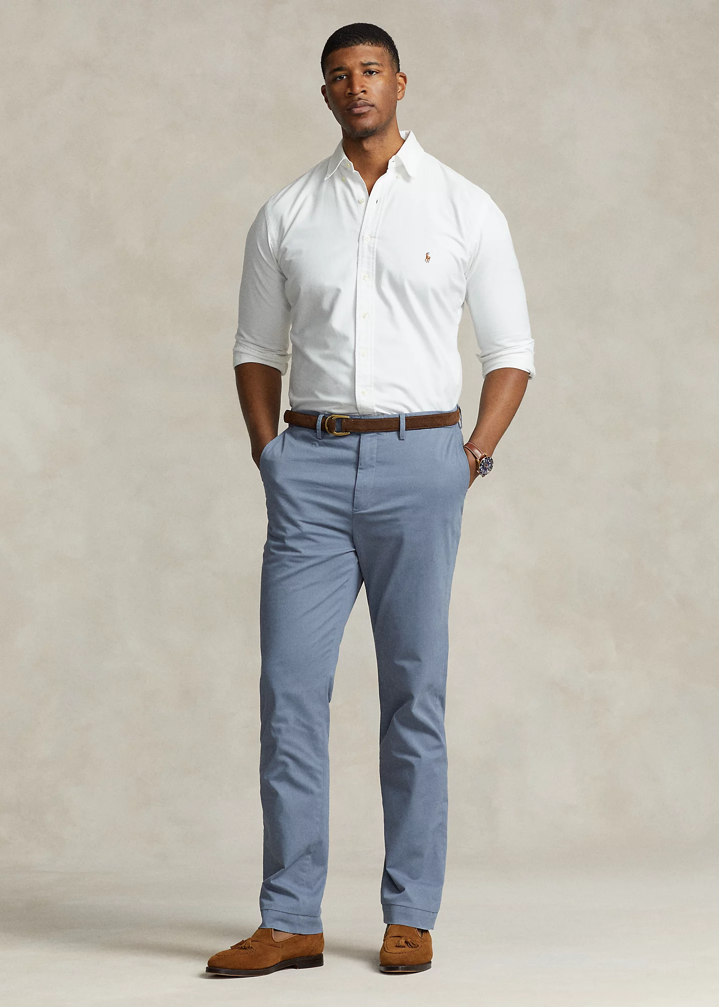 Stretch Classic Fit Chino Pant