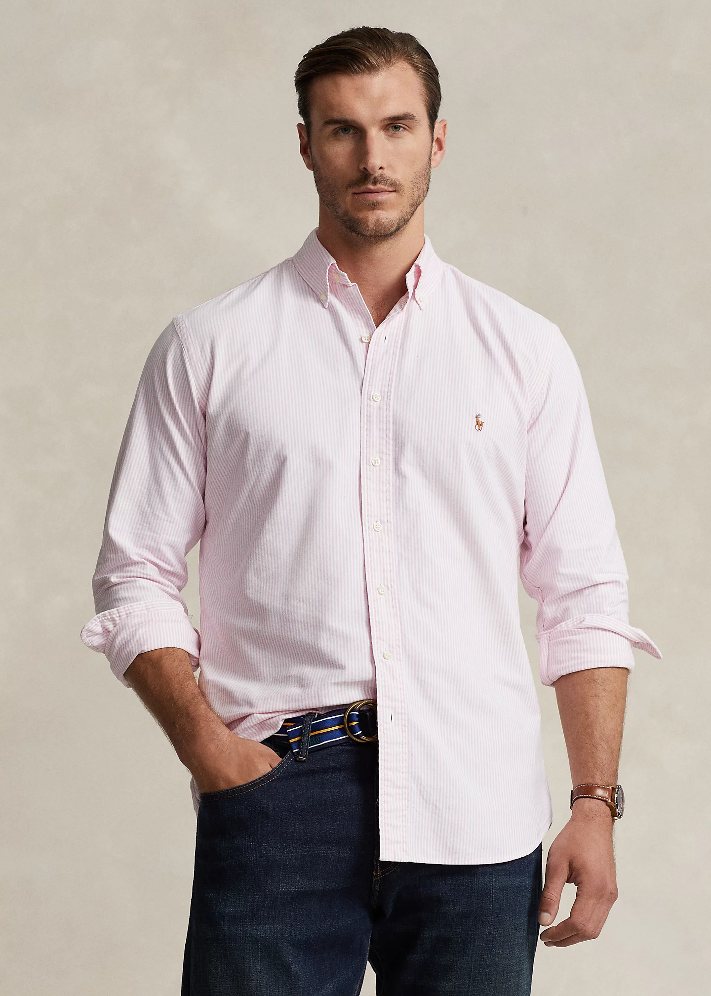 Striped Oxford Shirt