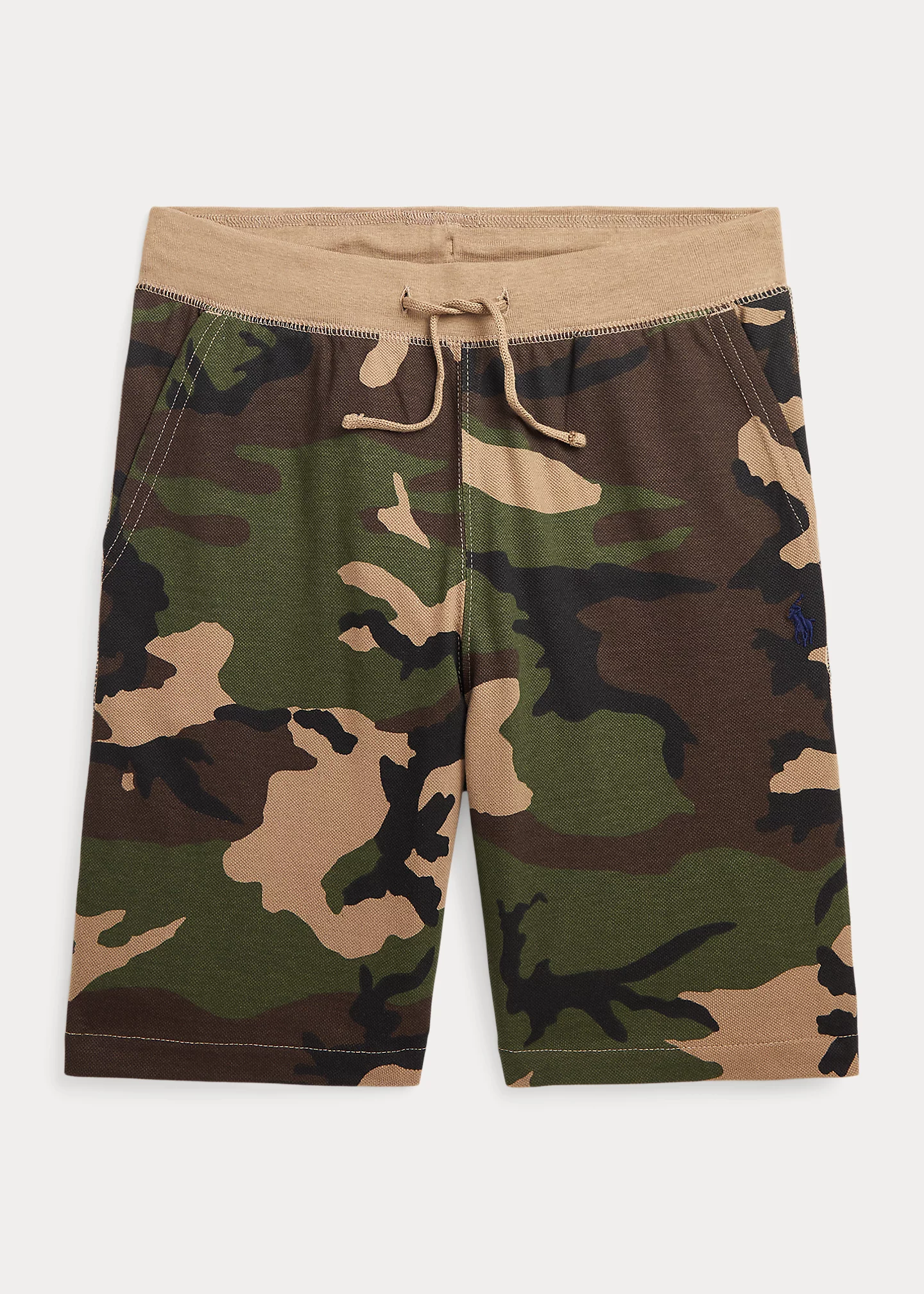 Camo Cotton Mesh Short