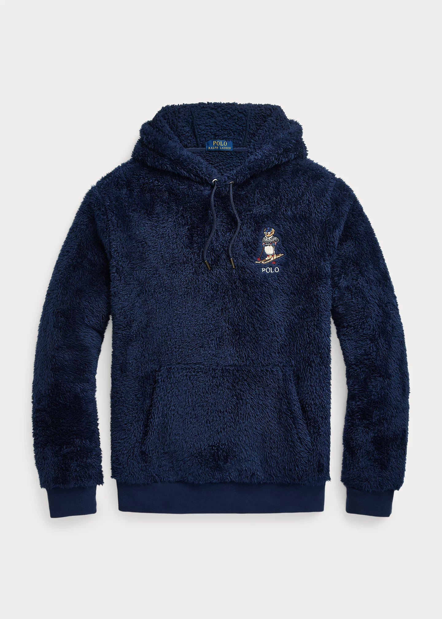 Polo Bear Pile Fleece Hoodie