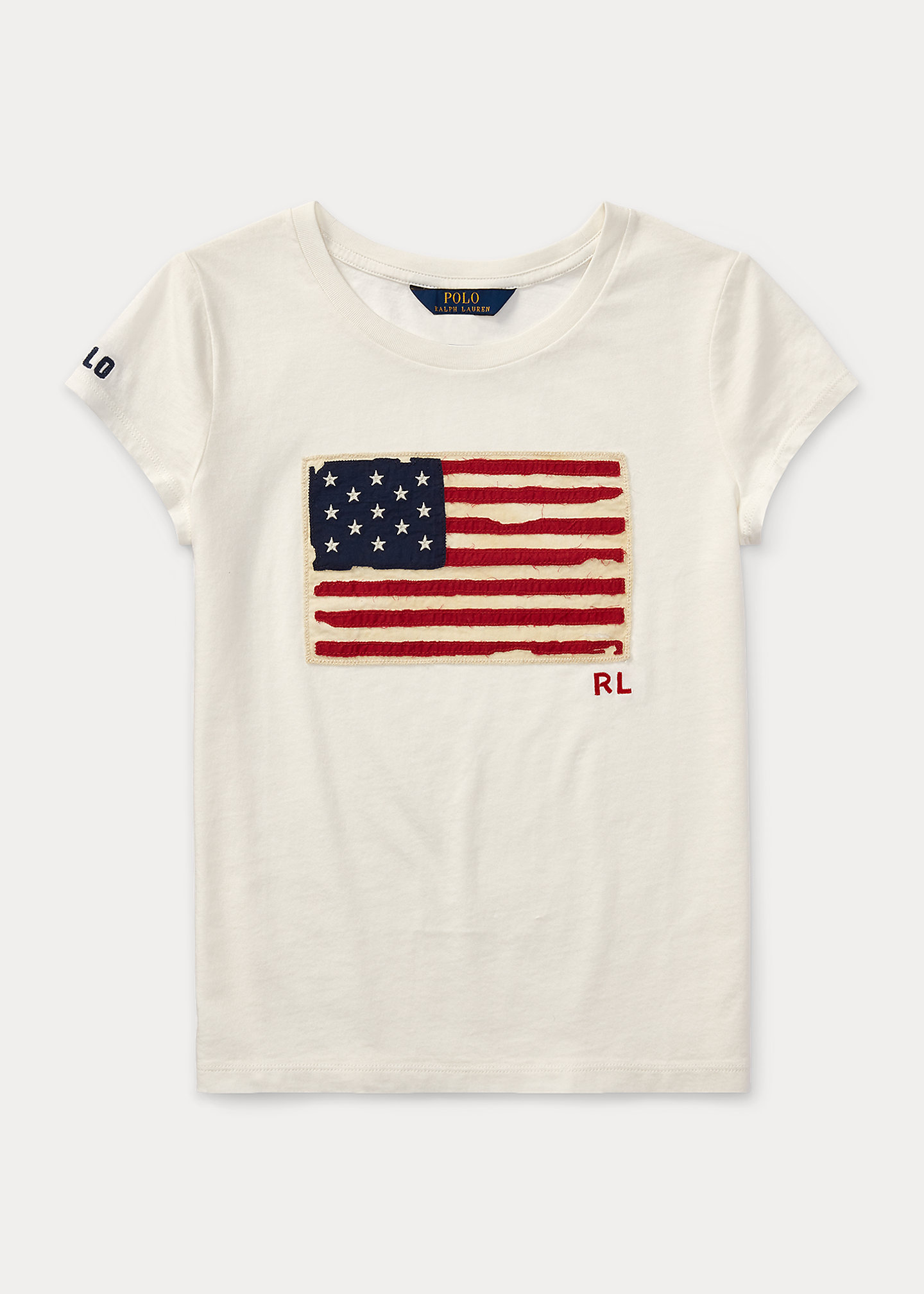Flag Cotton Jersey Tee