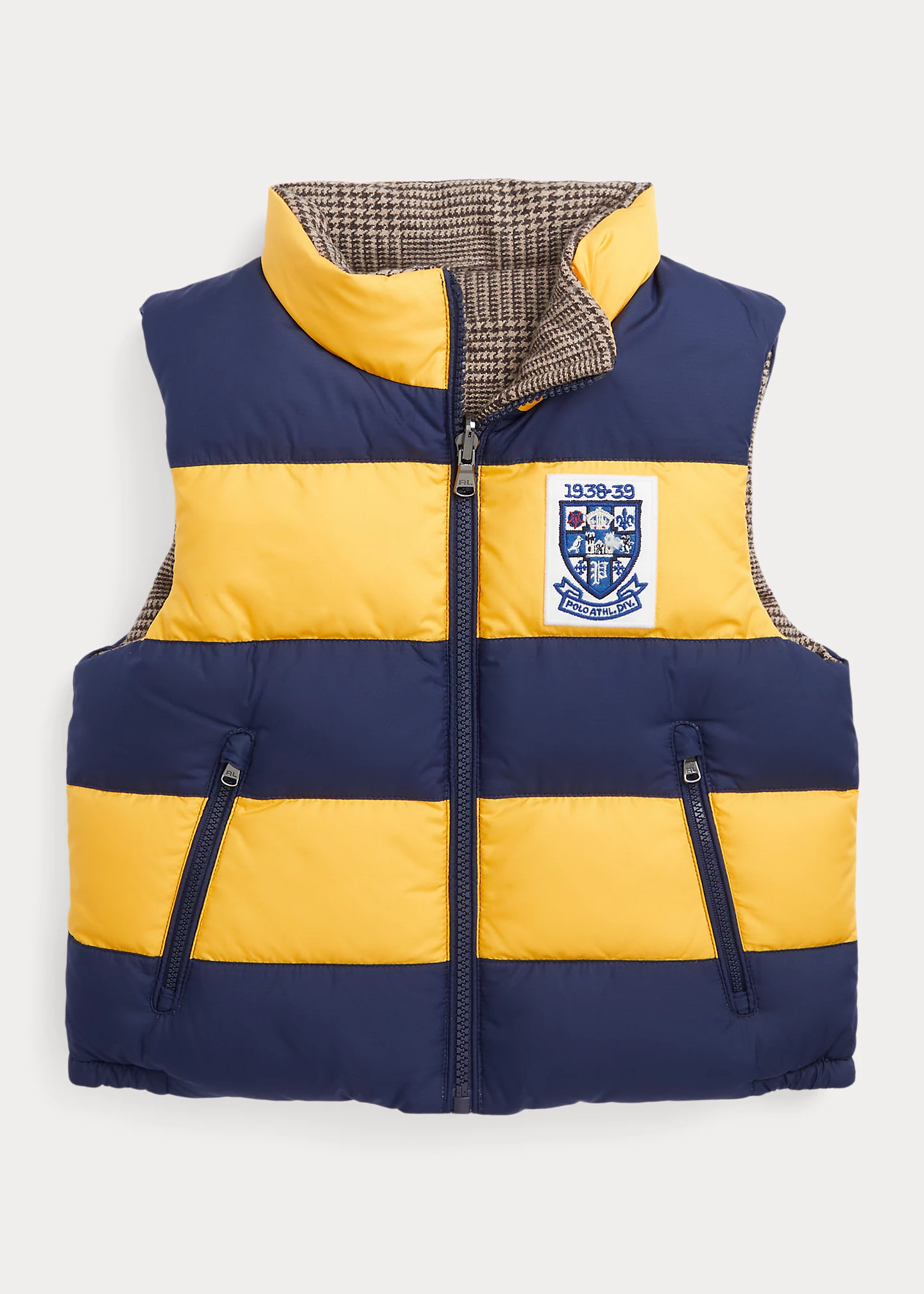 Reversible Water-Repellent Down Vest