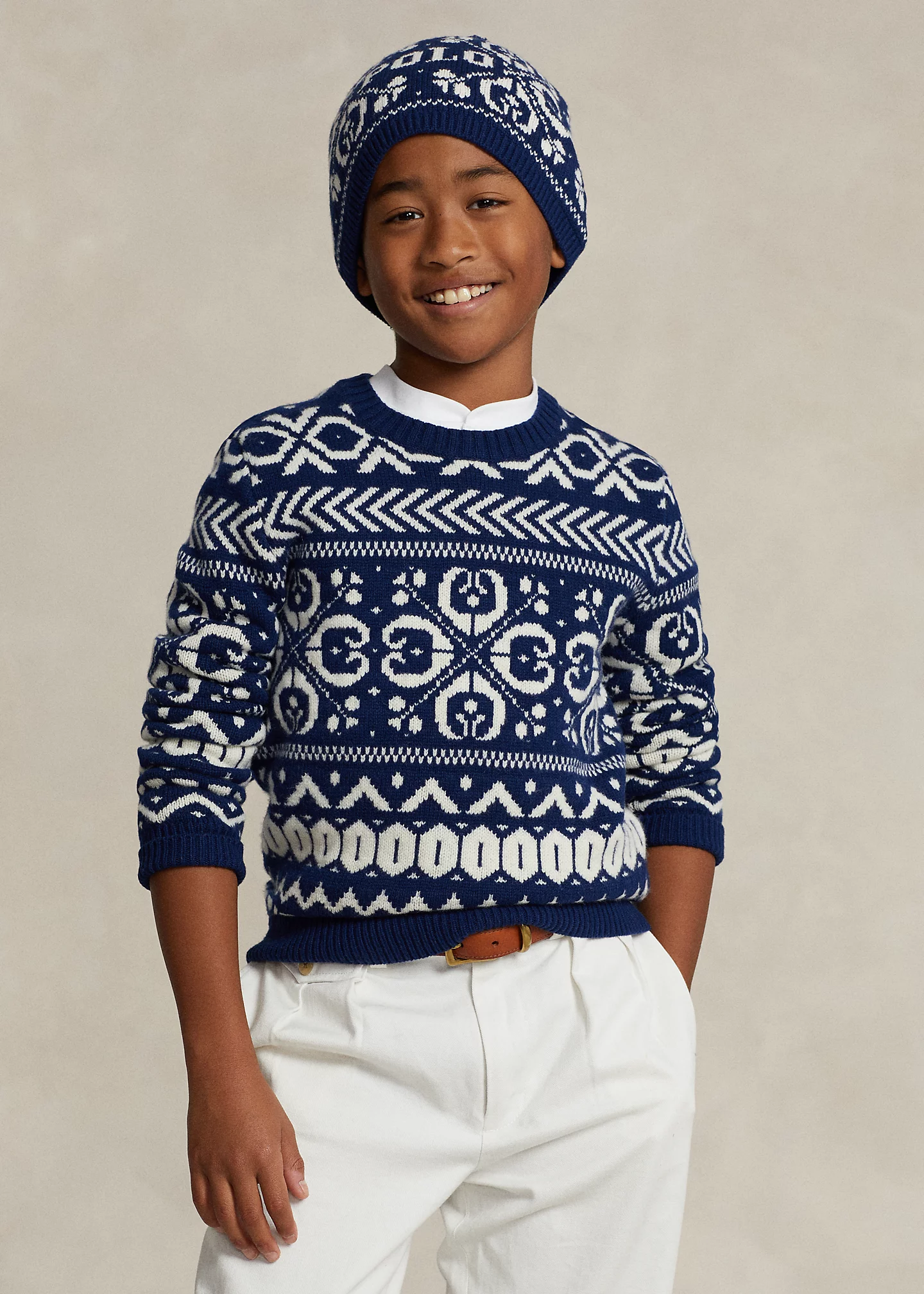 Fair Isle Wool-Blend Sweater