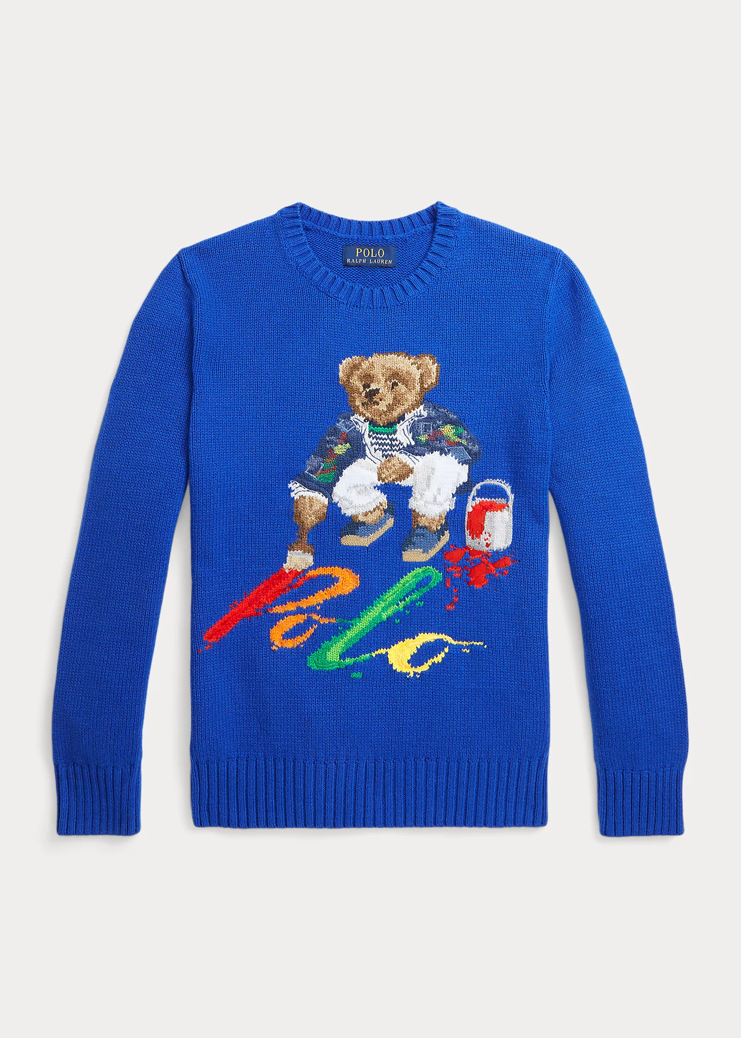 Polo Bear Cotton Sweater