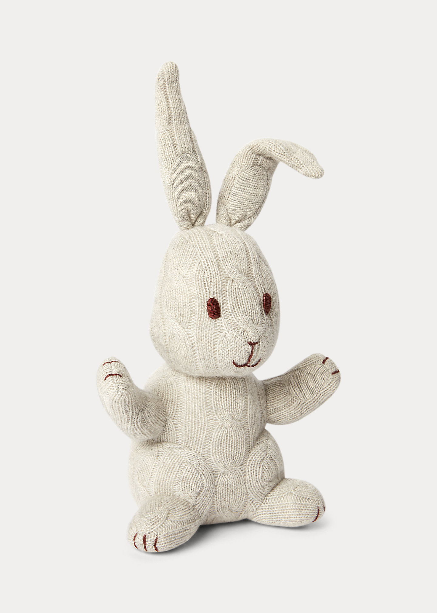 Cable-Knit Cashmere Bunny