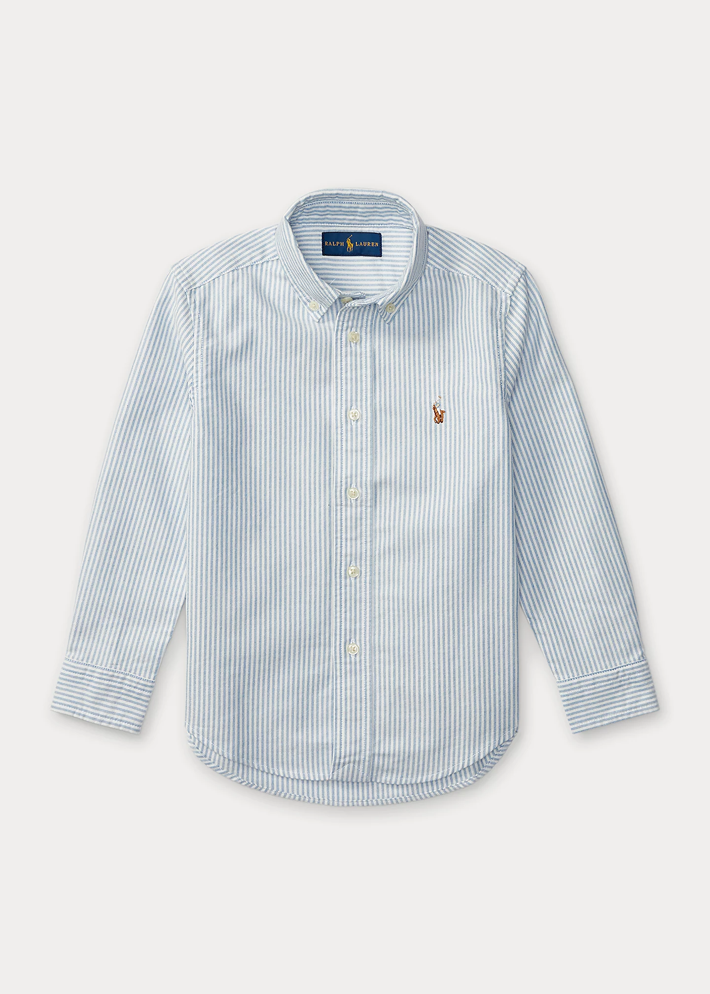 Striped Cotton Oxford Shirt